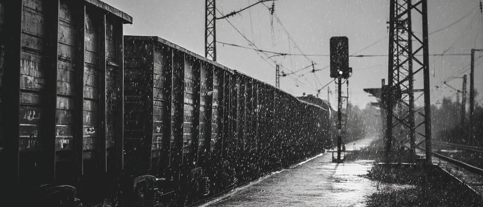 Russian coal exports face higher rail costs under RZD ship-or-pay plan | The Coal Hub Rail freight wagons highlighting risks to Russian coal exports under RZD ship-or-pay proposals