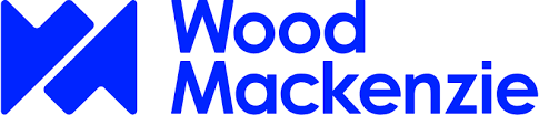 Wood Mackenzie logo: blue wordmark with a geometric emblem on the left.