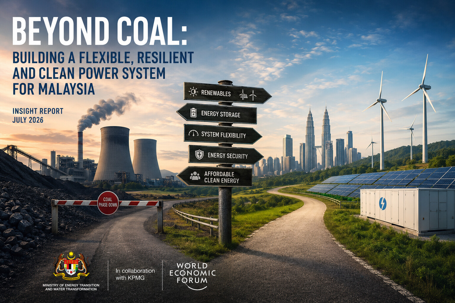 Malaysia coal transition and clean power pathway | The Coal Hub | The Coal Hub Malaysia coal transition image showing coal phase-down, renewables, energy storage and system flexibility for a cleaner power system